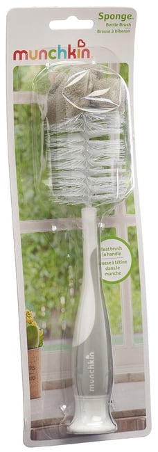 Edelstahl Flaschenbürste Mit Ersatzbürstenkopf - Perfekte Reinigung Für Babyflaschen