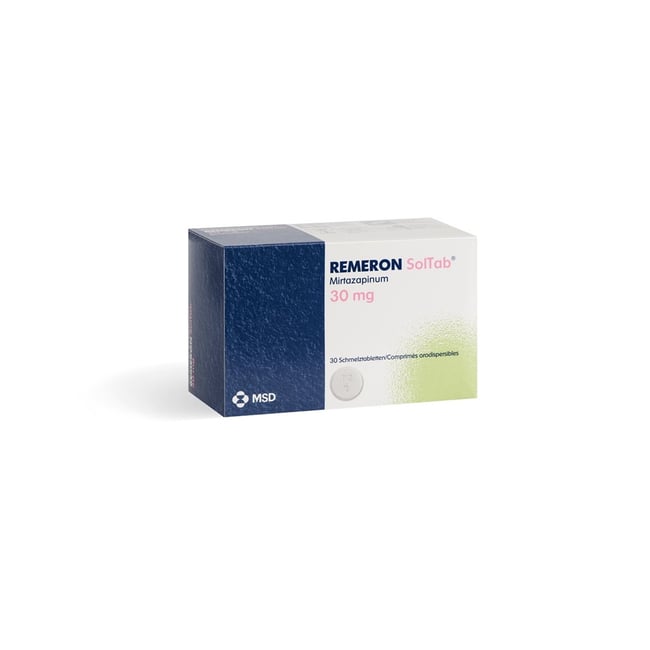 Remeron Rd 30 REMERON SolTab cpr orodisp 30 mg blist 30 pce | Pharmacie Sun Store