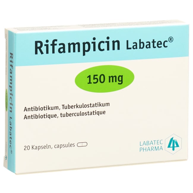 RIFAMPICINE Labatec caps 150 mg blist 20 pce | Pharmacie Sun Store