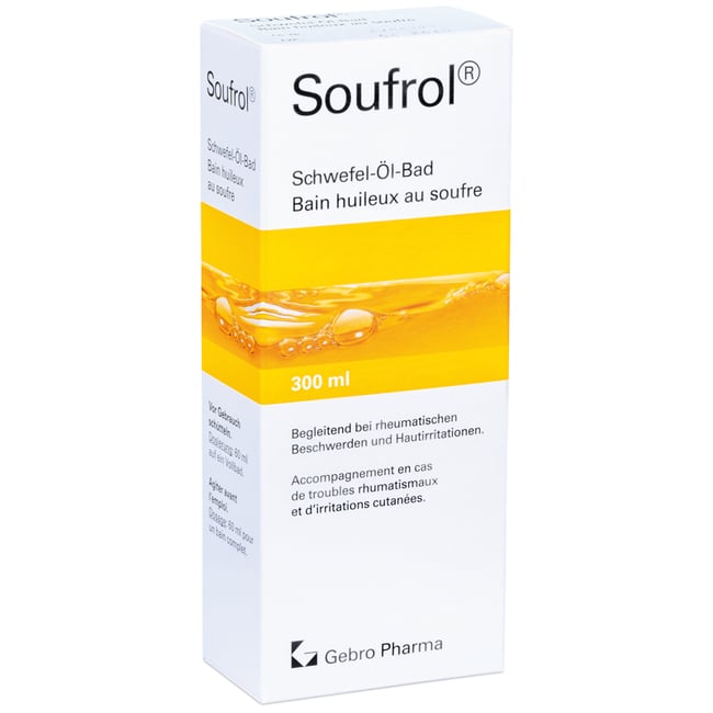 SOUFROL bain huileux au soufre fl 300 ml Pharmacie Sun Store — free download