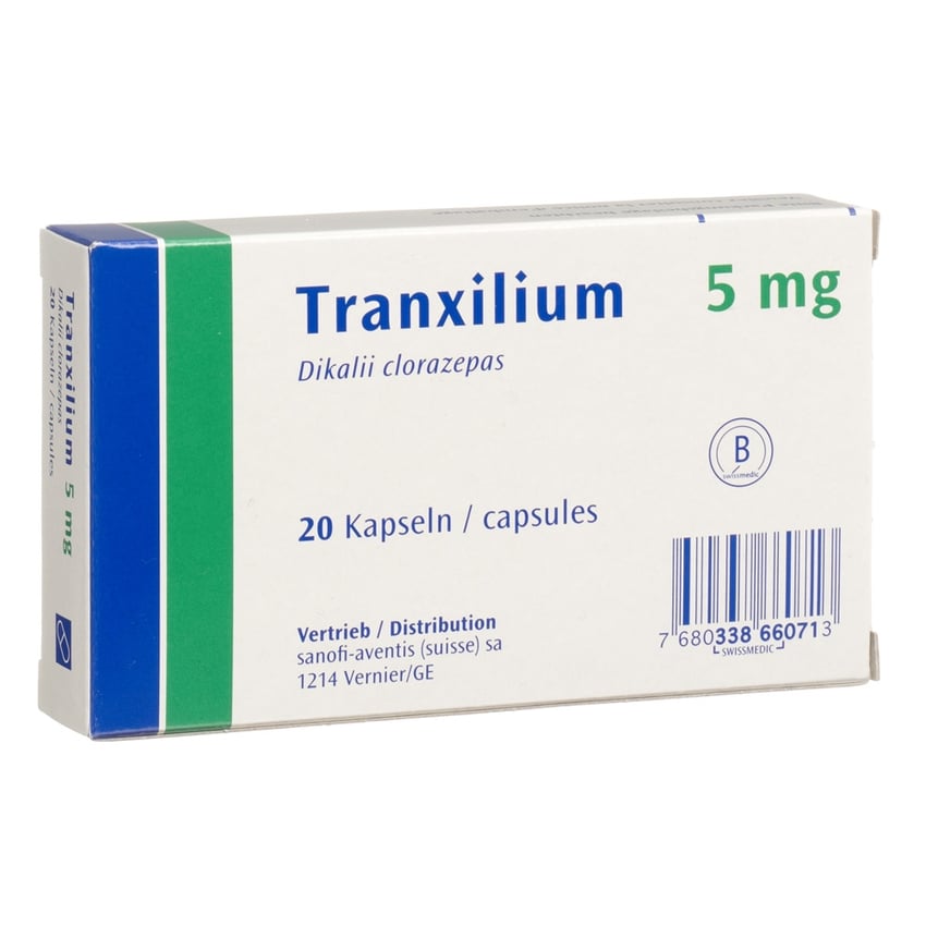 TRANXILIUM caps 5 mg blist 20 pce | Pharmacie Sun Store