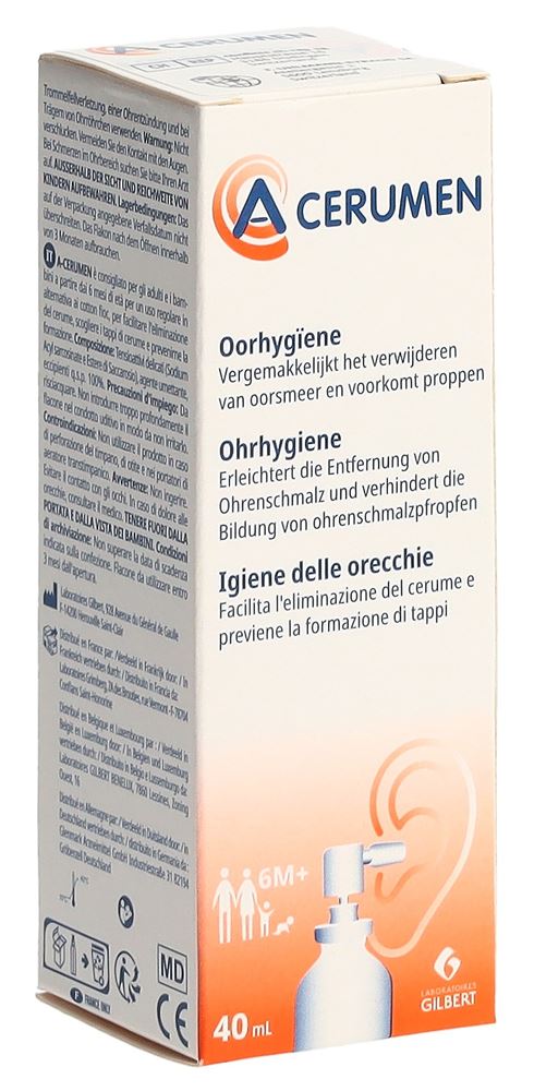 A-CERUMEN spray nettoyant oreilles