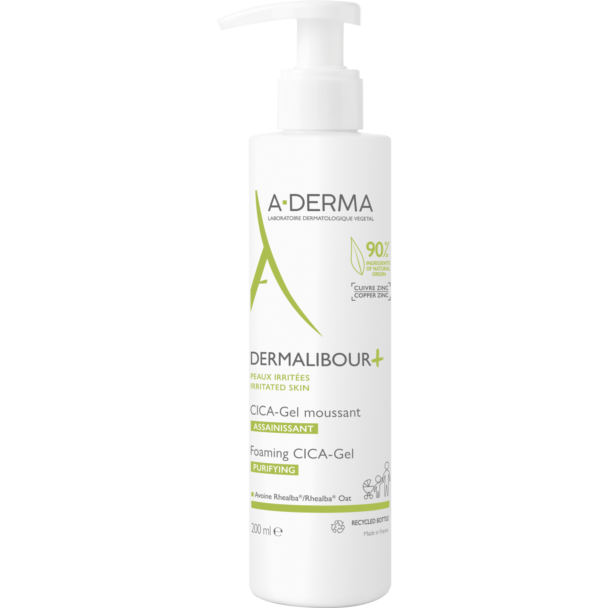 A-DERMA DERMALIBOUR+ Gel moussant, image principale