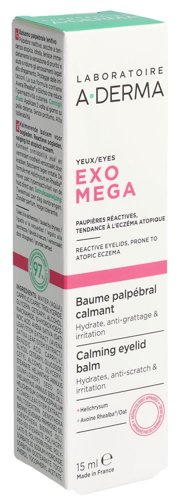 A-DERMA EXOMEGA Augenlid-Balsam