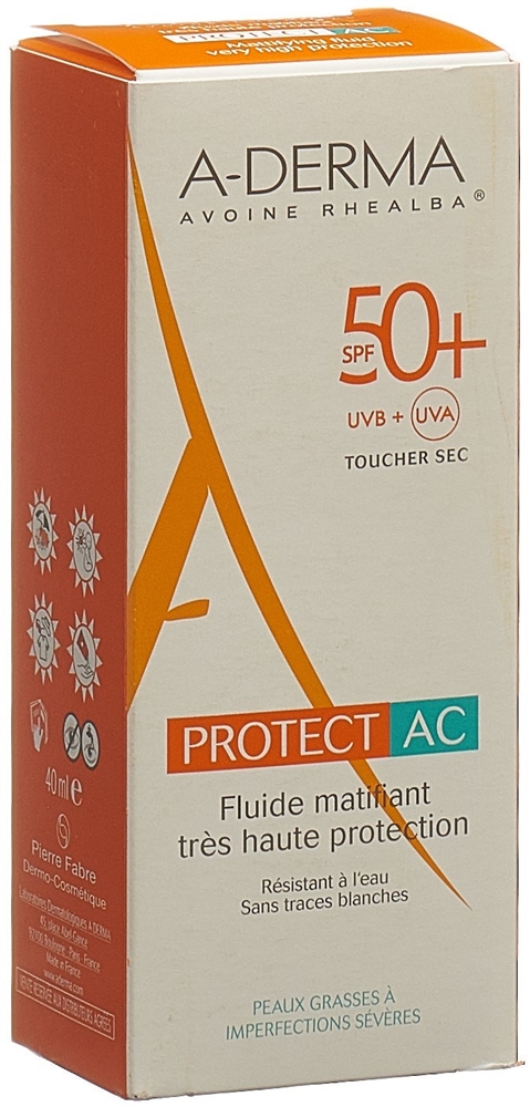 A-DERMA PROTECT-AC mattierendes Fluid, Bild 2 von 2