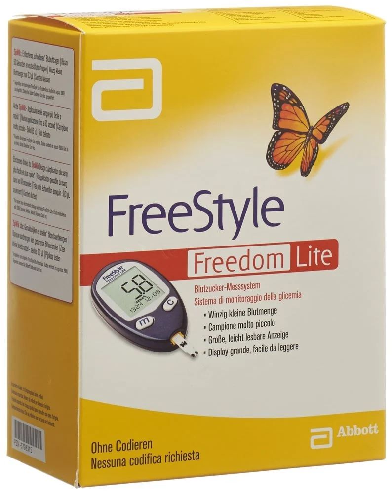ABBOTT Freedom Lite système surveillance glycémie set
