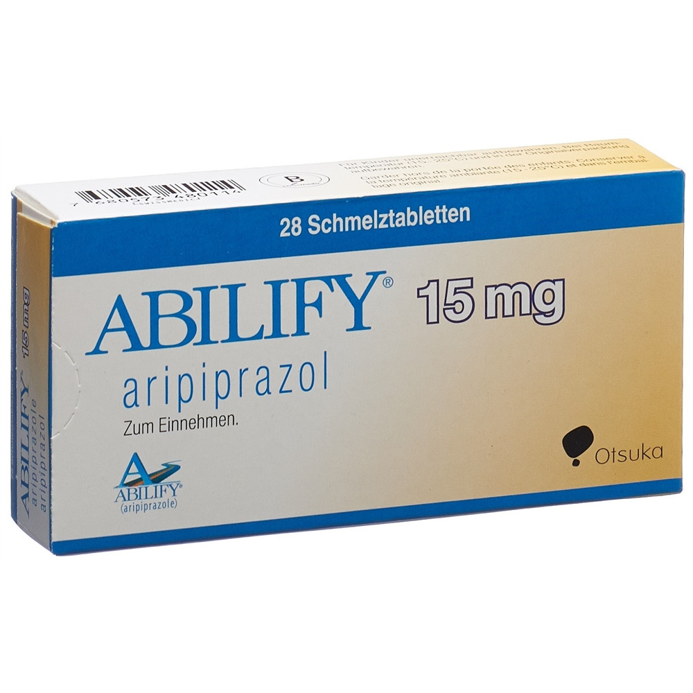 ABILIFY cpr orodisp 15 mg blist 28 pce, image principale