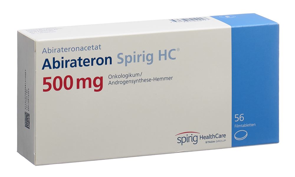 ABIRATERONE Spirig HC 500 mg, Hauptbild