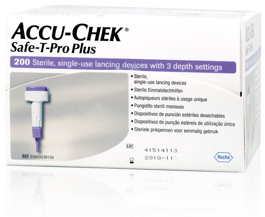 ACCU-CHEK Safe-T Pro Plus