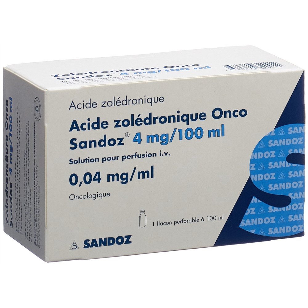 ACIDE ZOLEDRONIQUE Onco Sandoz 4 mg/100ml, image 2 sur 2