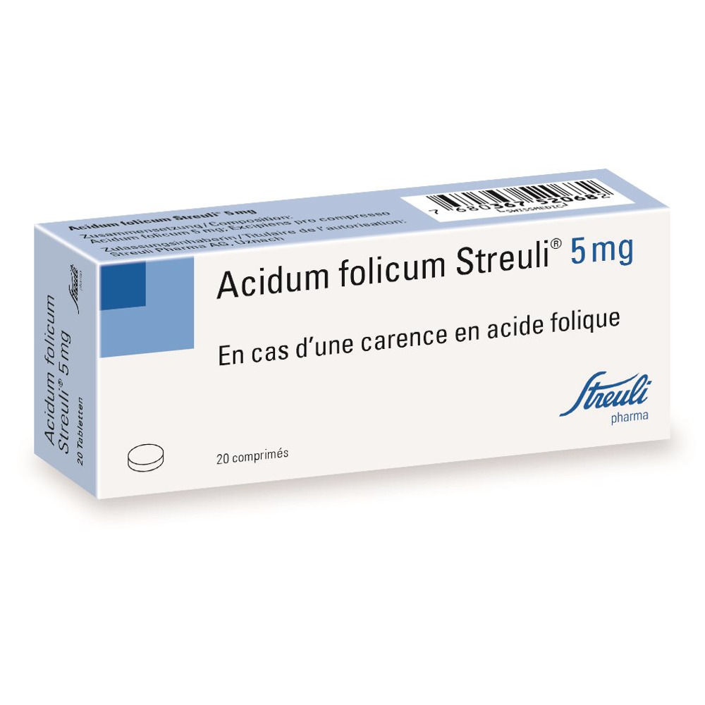 ACIDUM FOLICUM Streuli 5 mg, Bild 2 von 2