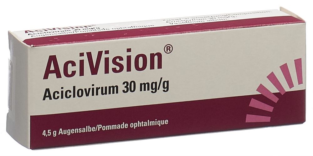 ACIVISION Augensalbe 30 mg/g Tb 4.5 g, Hauptbild