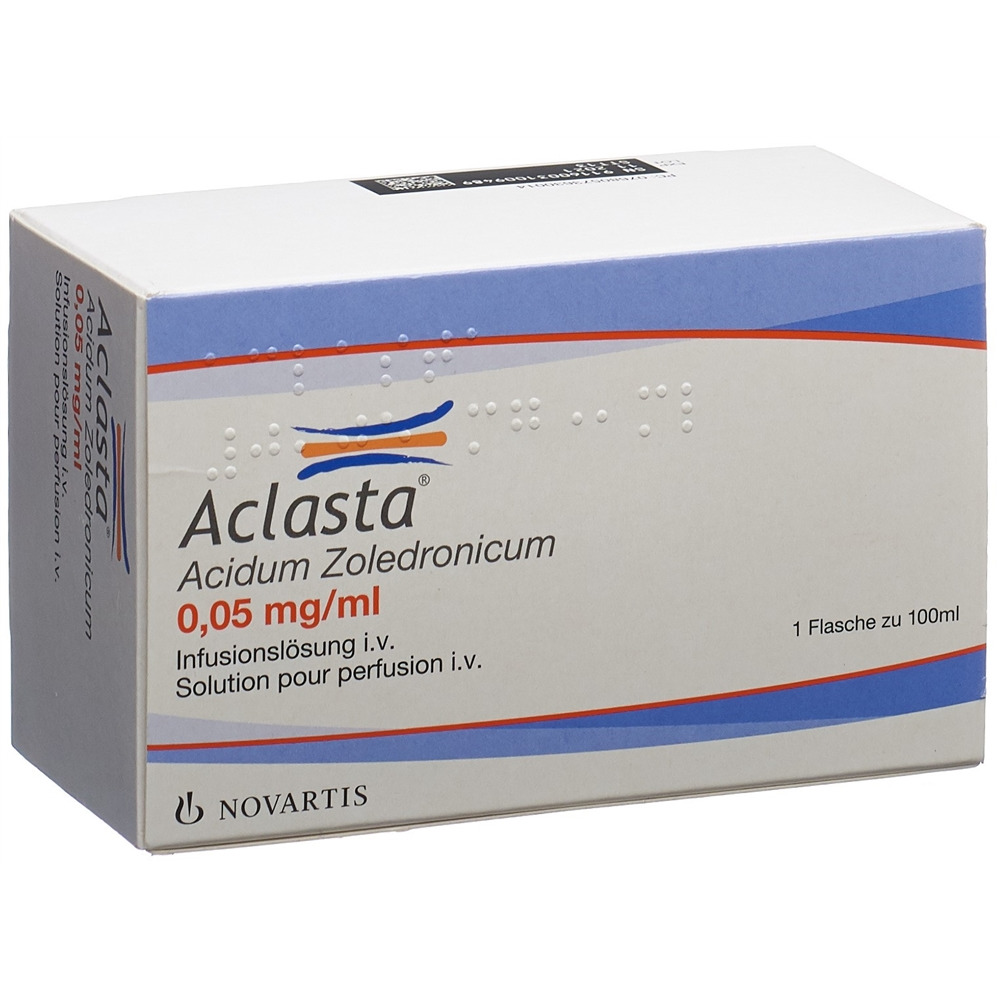 ACLASTA sol perf 5 mg/100ml amp 100 ml, image principale