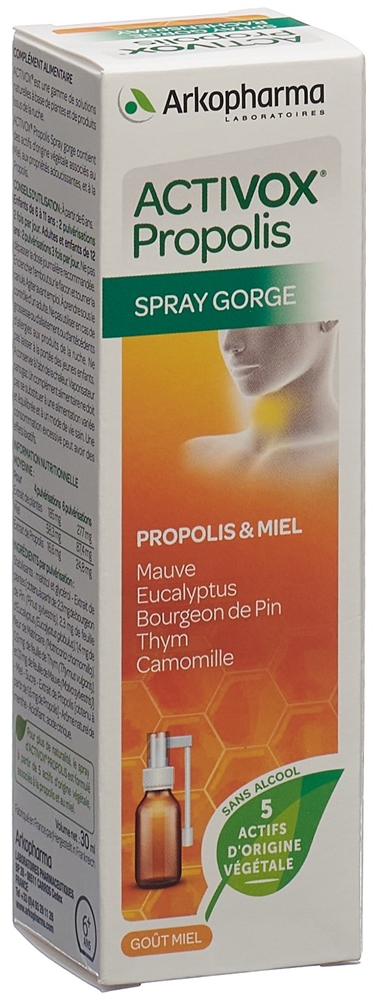ACTIVOX propolis spray gorge, image 4 sur 5