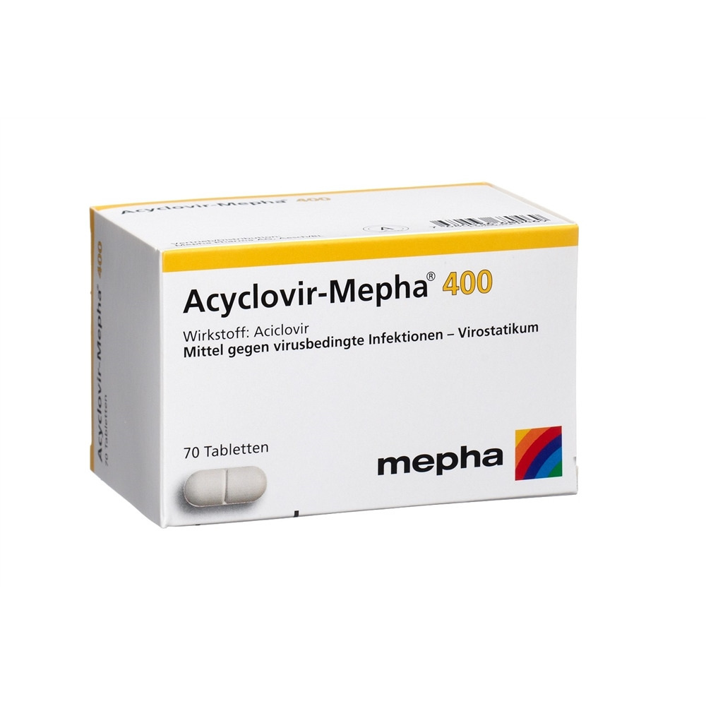 ACYCLOVIR Mepha 400 mg, image principale