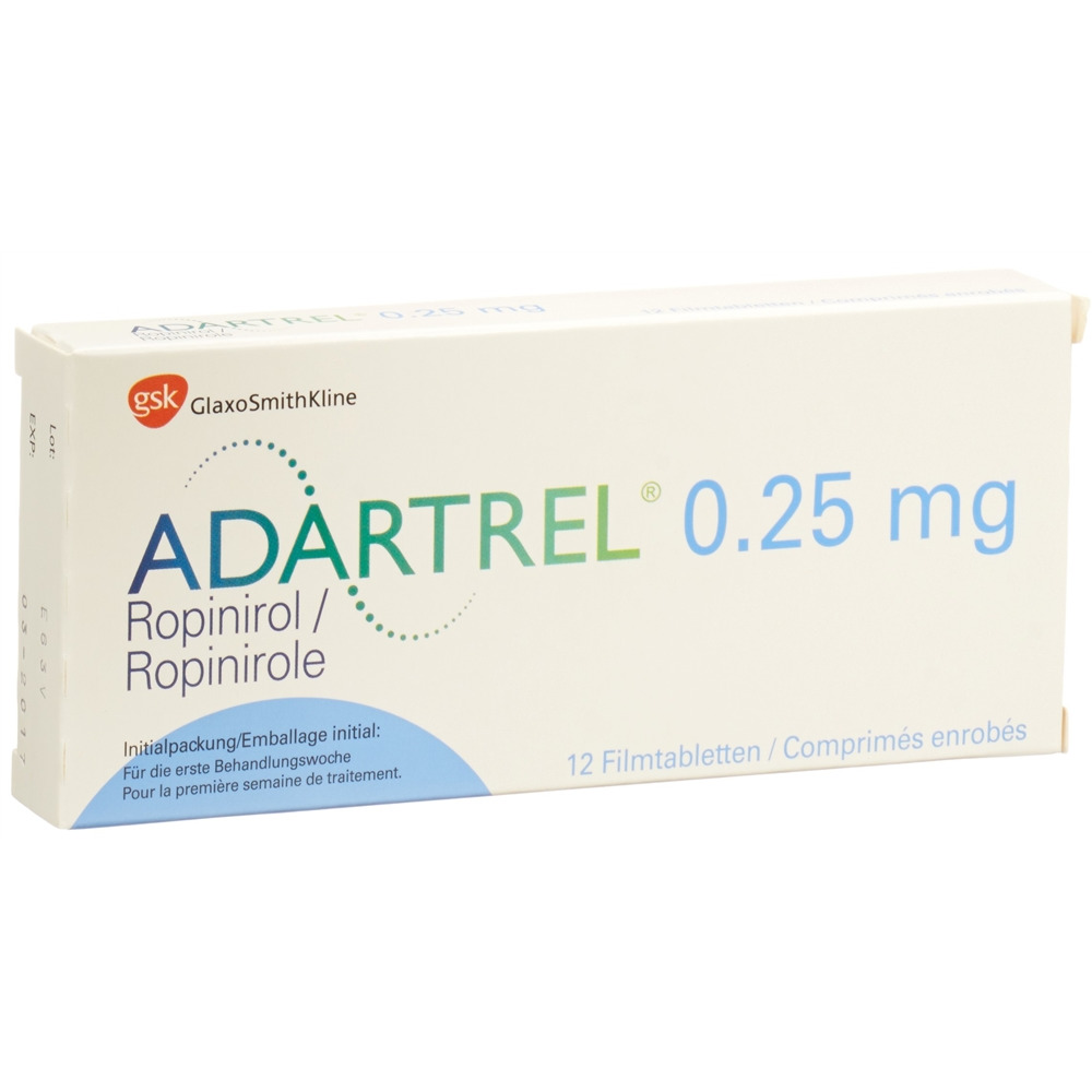 ADARTREL Filmtabl 0.25 mg Blist 12 Stk, Hauptbild