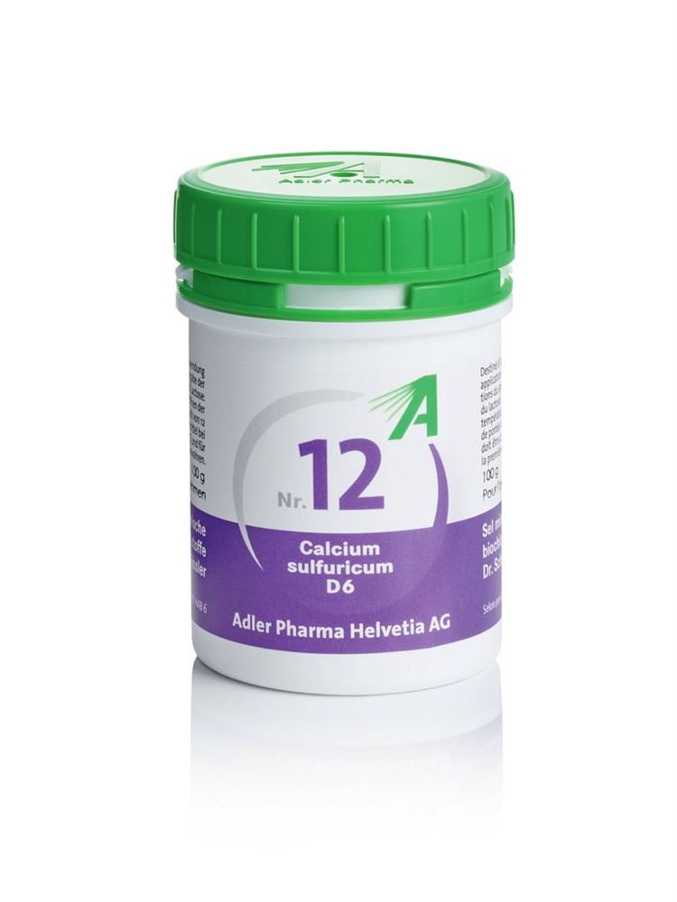 ADLER no12 calcium sulfuricum 6 D