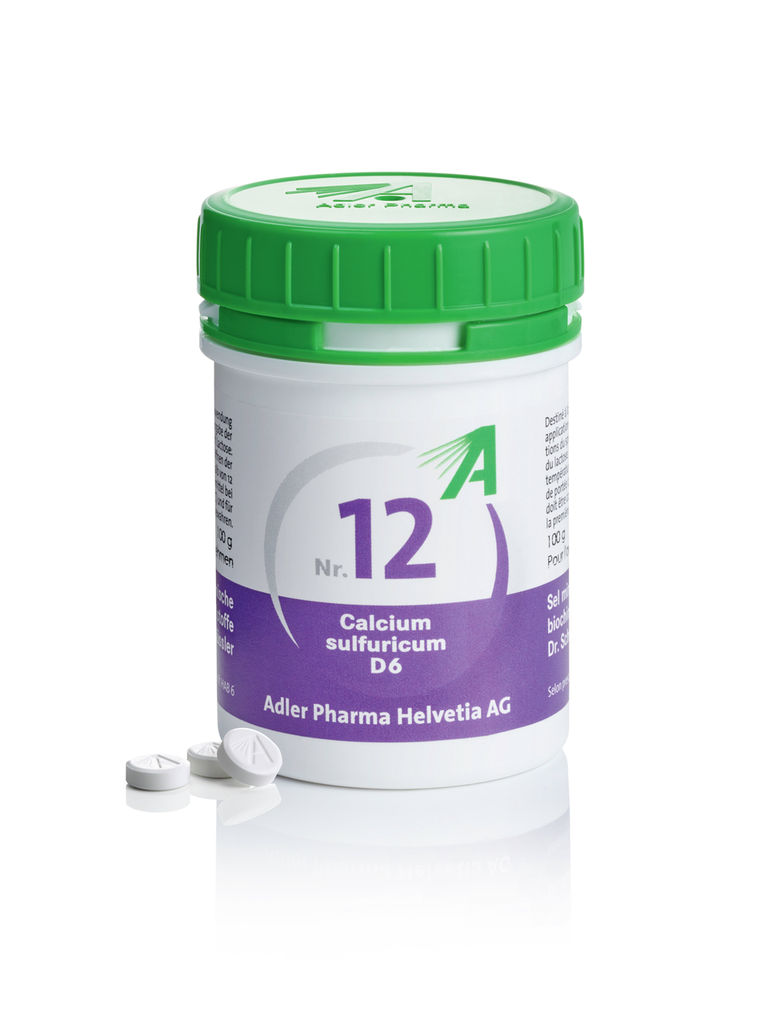 ADLER no12 calcium sulfuricum 6 D