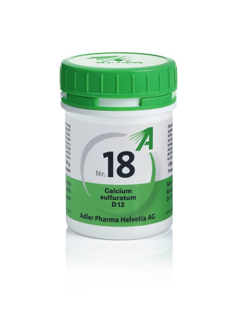 ADLER no18 calcium sulfuratum 12 D