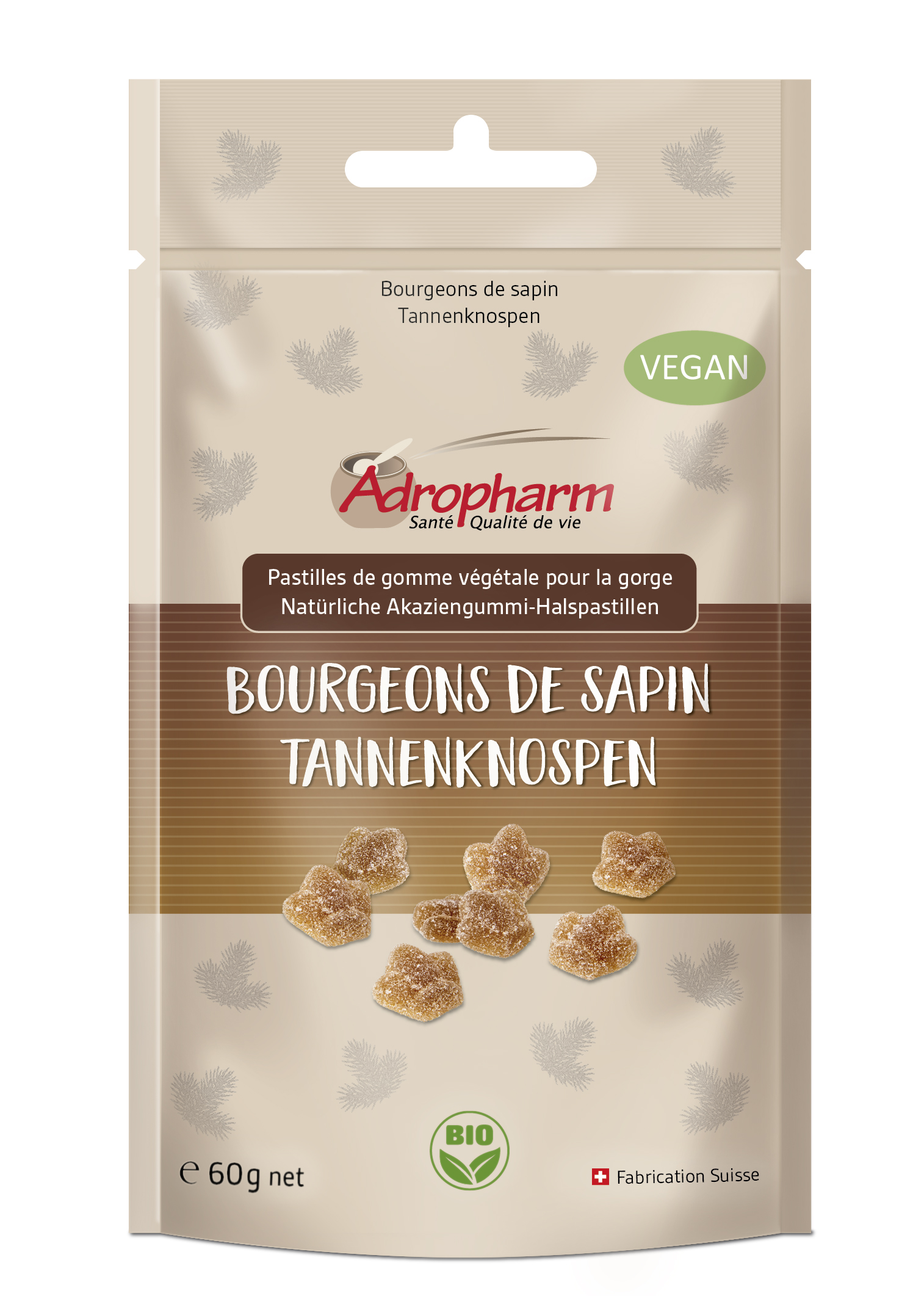 ADROPHARM bonbons bourgeons de sapins, image principale