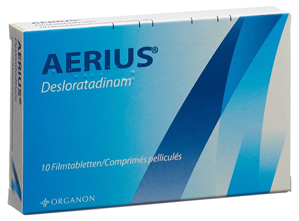 AERIUS cpr pell 5 mg blist 10 pce