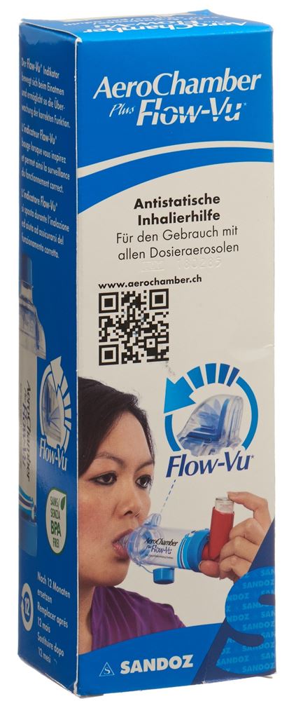 AEROCHAMBER PLUS Flow-Vu ohne Maske