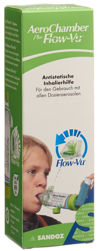 AEROCHAMBER PLUS Flow-Vu sans masque (5+ ans)