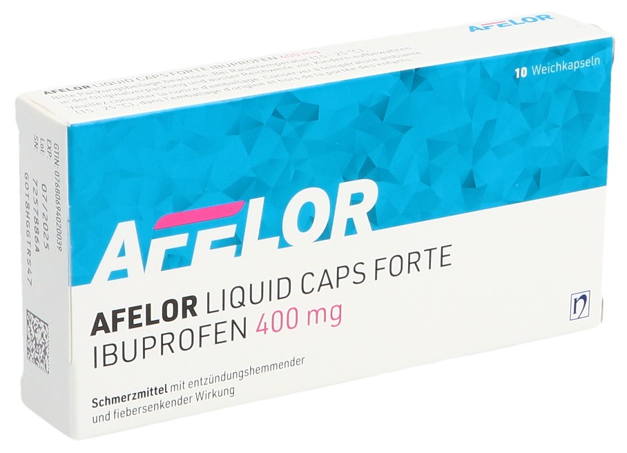 AFELOR Liquid Caps forte 400 mg