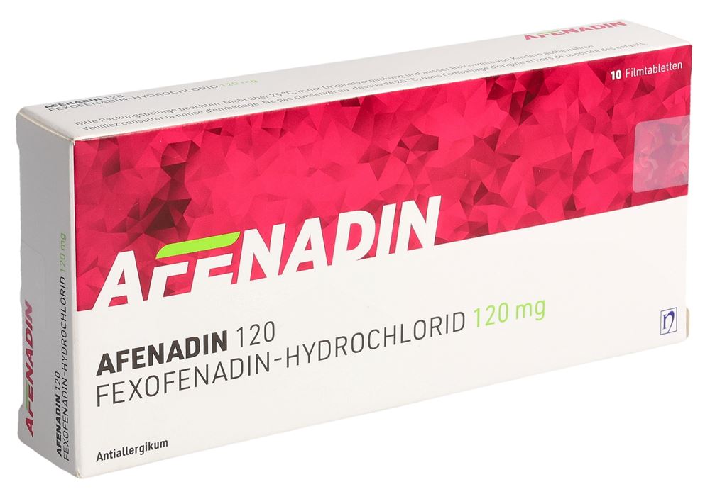 AFENADIN Filmtabl 120 mg Blist 10 Stk, Hauptbild