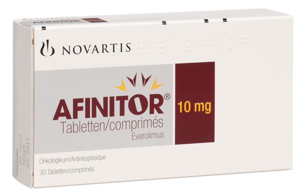 Afinitor cpr 10 mg blist 30 pce, image principale
