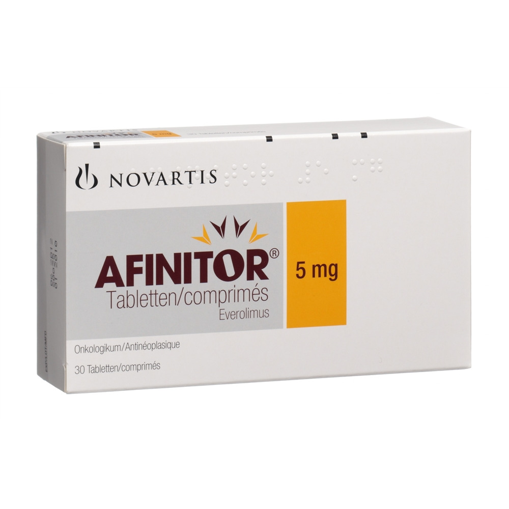 Afinitor cpr 5 mg blist 30 pce, image principale