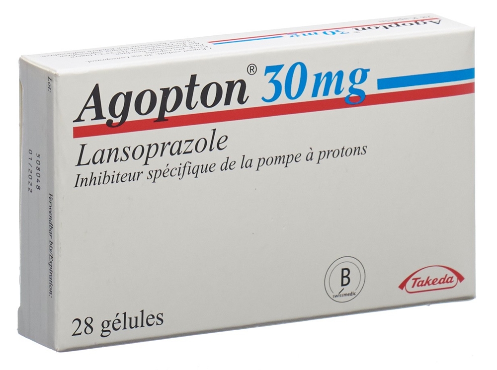 AGOPTON Kaps 30 mg Blist 28 Stk, Bild 2 von 2