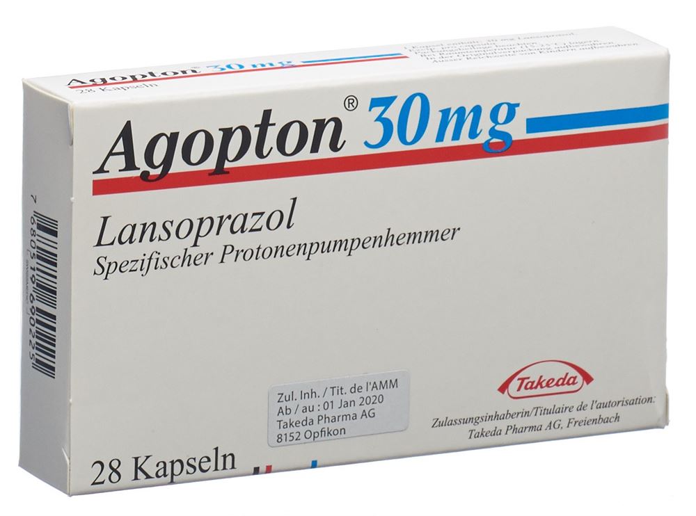 AGOPTON Kaps 30 mg Blist 28 Stk, Hauptbild