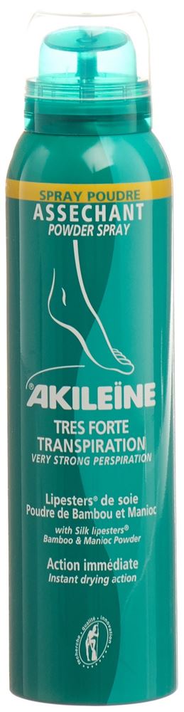 AKILEINE Grün Fusspuder Spray