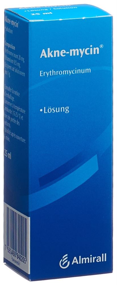 AKNE-MYCIN Lös 20 mg/g Fl 25 ml