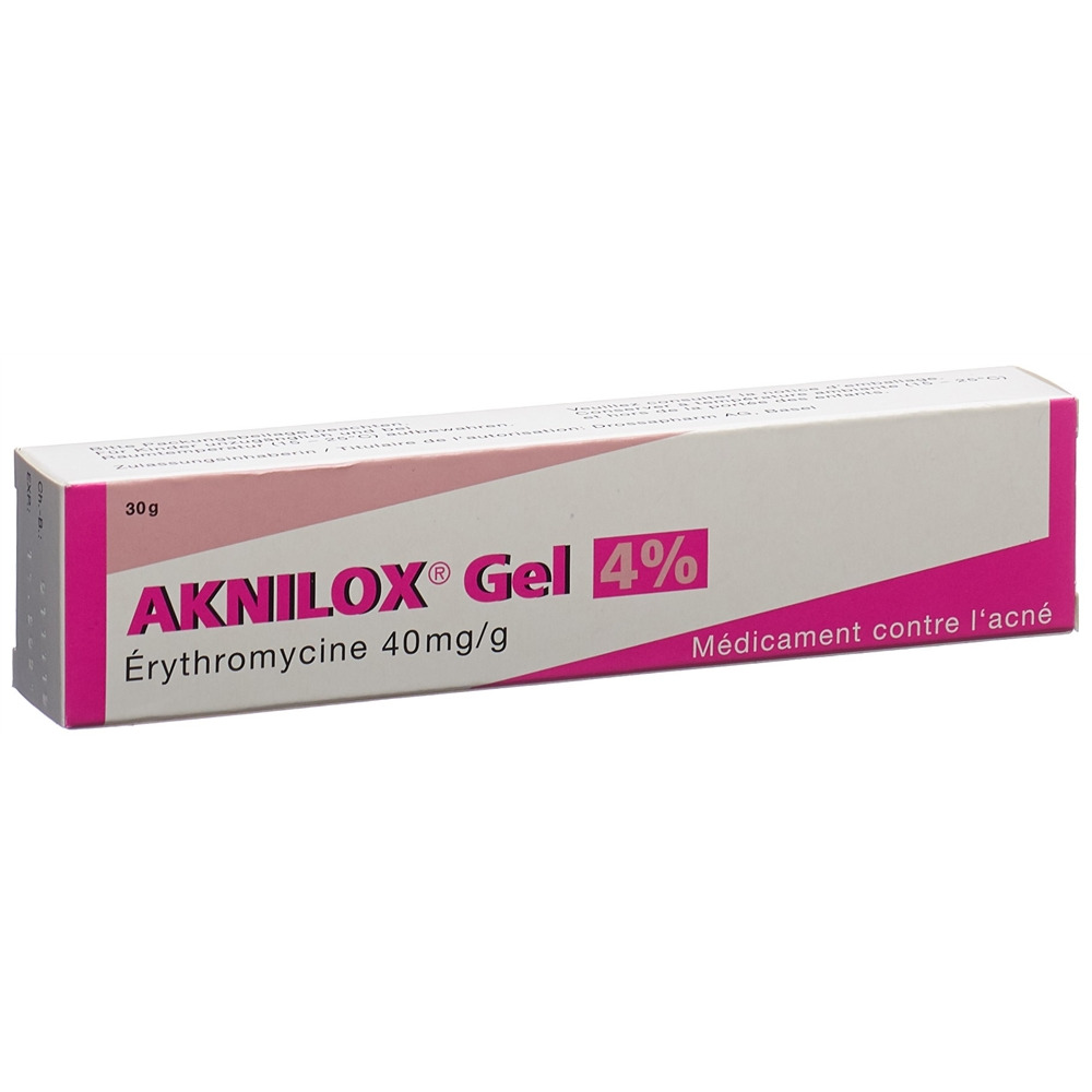 AKNILOX gel 4 % tb 30 g, image 2 sur 2