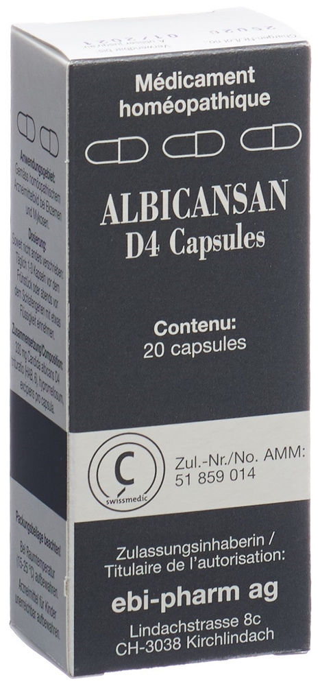 ALBICANSAN caps 4 D blist 20 pce, image 4 sur 4