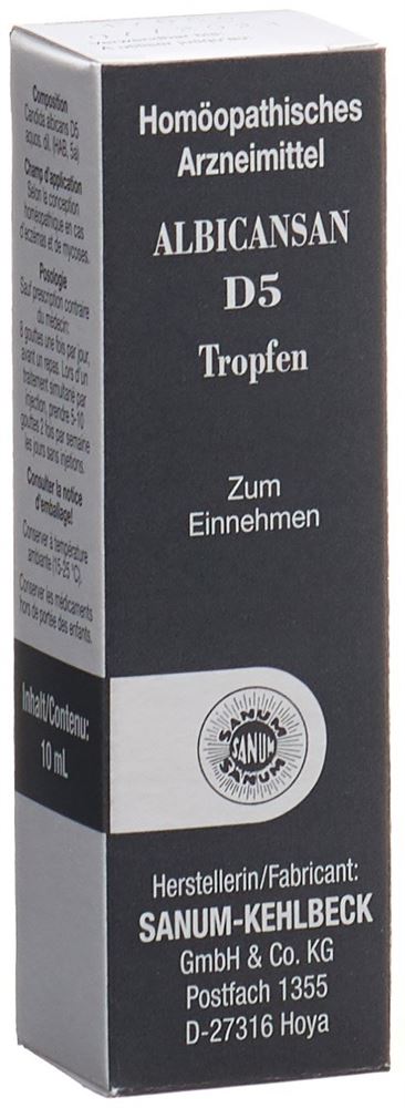 ALBICANSAN Tropfen 5 D Fl 10 ml