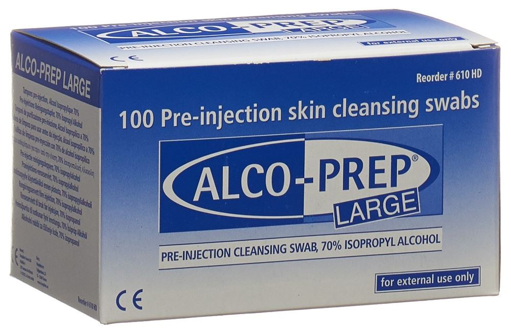 ALCO-PREP Tampon de nettoyage pré-injection