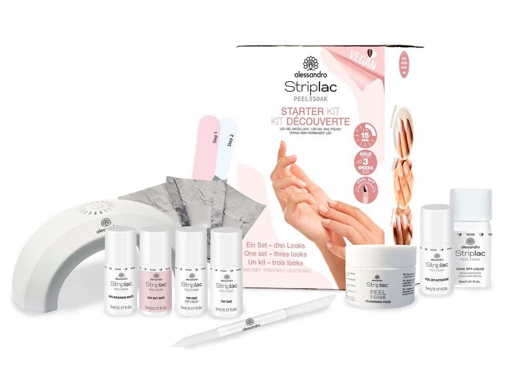 ALESSANDRO INTERNATIONAL Striplac 3In1 Starter Kit