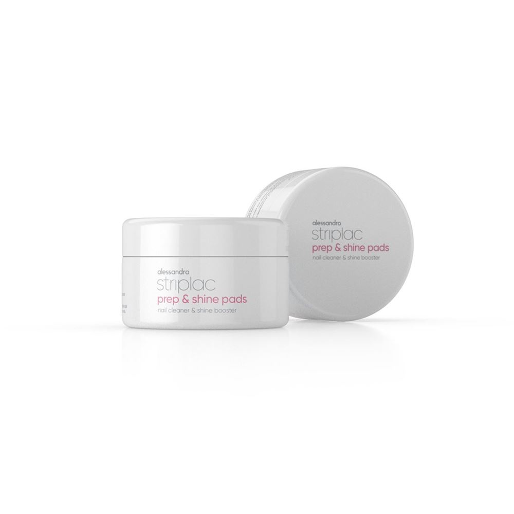 ALESSANDRO INTERNATIONAL Striplac Prep & Shine Pads