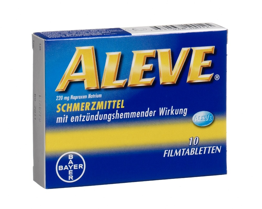 ALEVE cpr pell 220 mg blist 12 pce