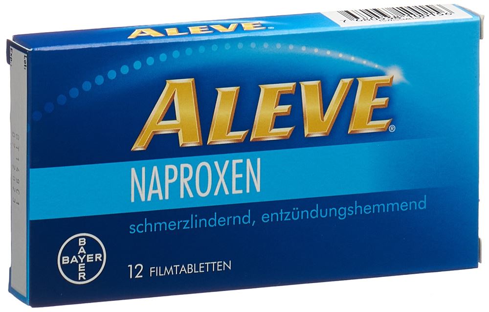 ALEVE cpr pell 220 mg blist 12 pce
