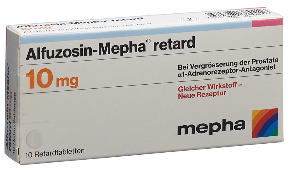 ALFUZOSINE retard 10 mg
