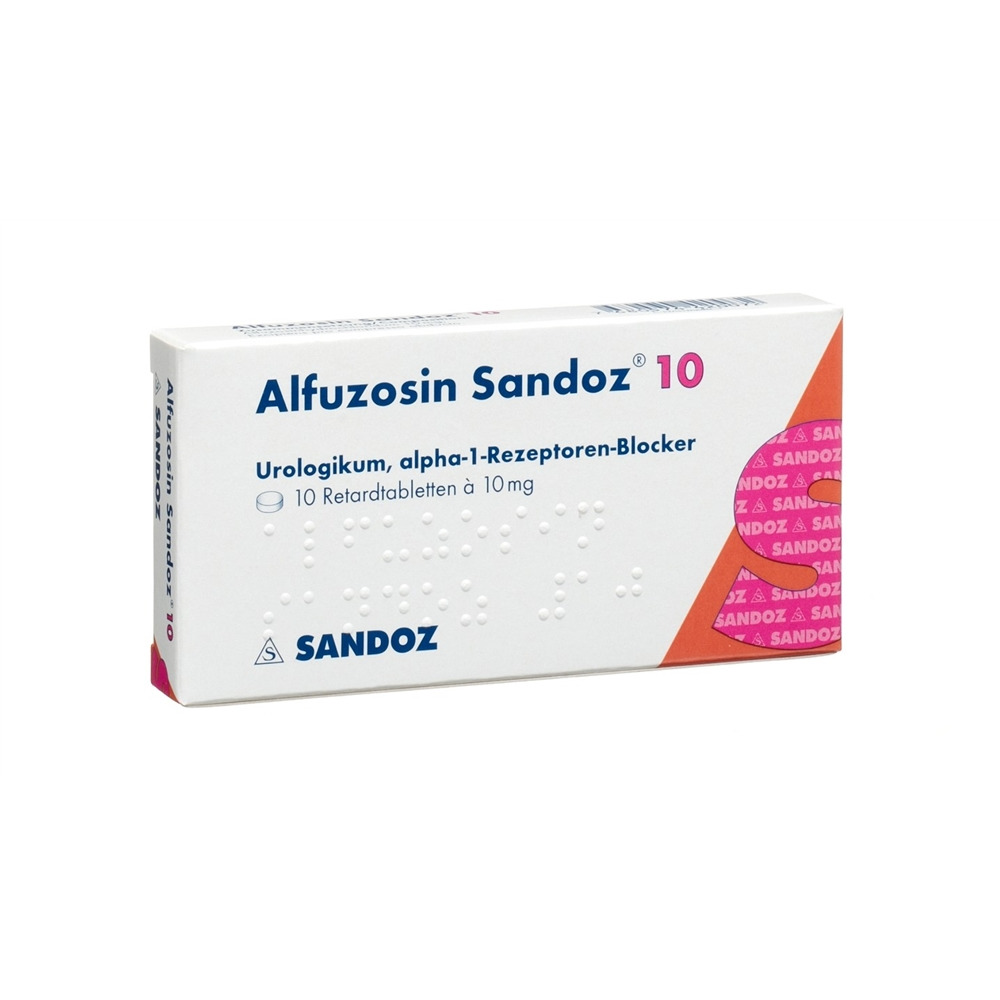 ALFUZOSINE Sandoz 10 mg, Hauptbild