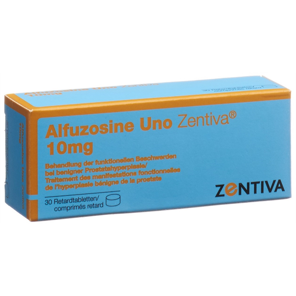 ALFUZOSINE Uno Zentiva 10 mg, image principale