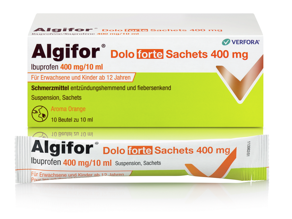 ALGIFOR Dolo forte 400 mg/10ml, image 2 sur 2