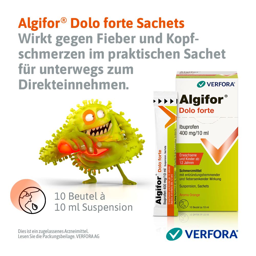 ALGIFOR Dolo forte 400 mg/10ml, image 3 sur 6