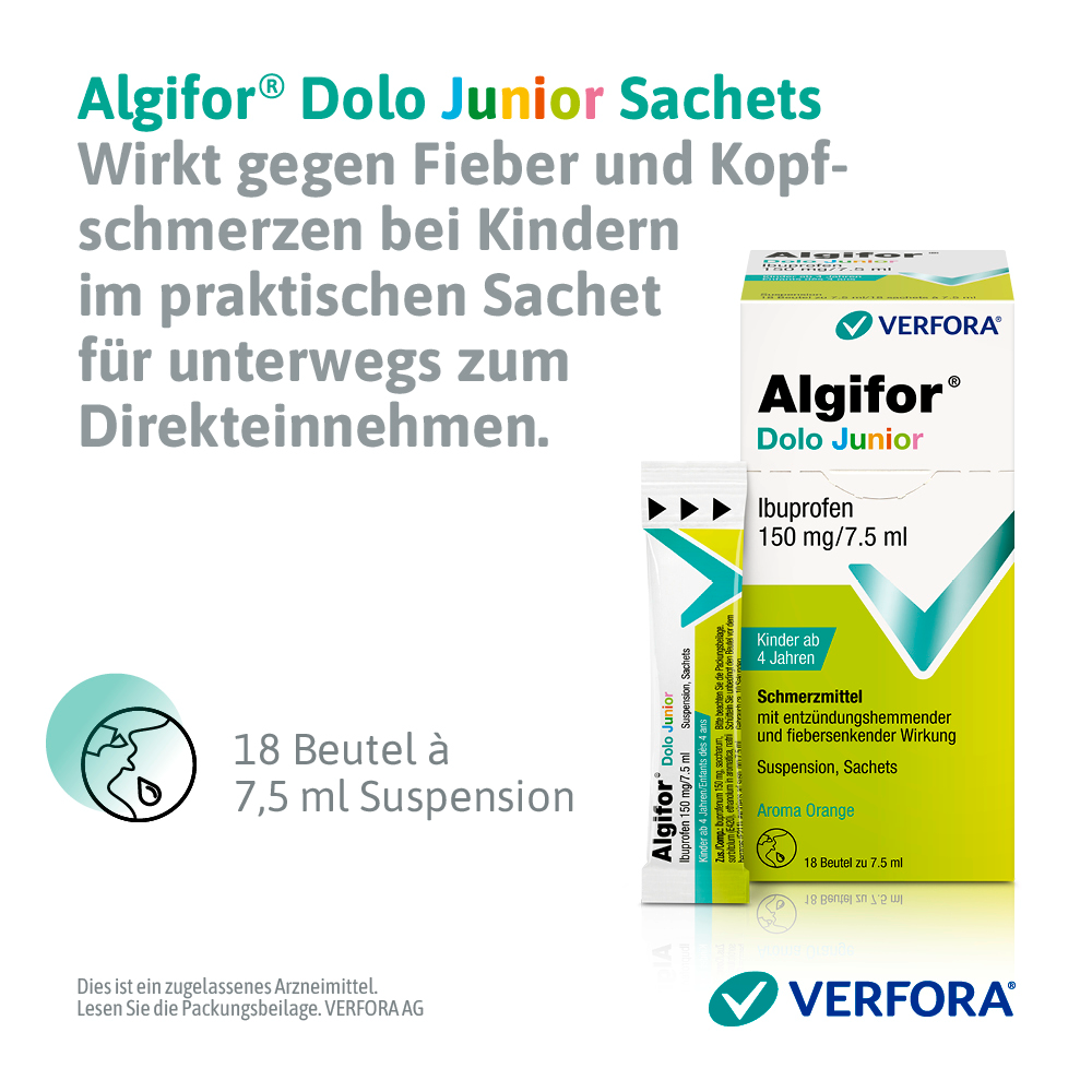 ALGIFOR Dolo Junior 150 mg/7.5ml, Bild 3 von 6