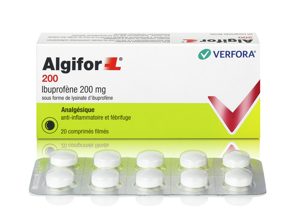 ALGIFOR cpr pell 200 mg blist 20 pce, image 3 sur 4